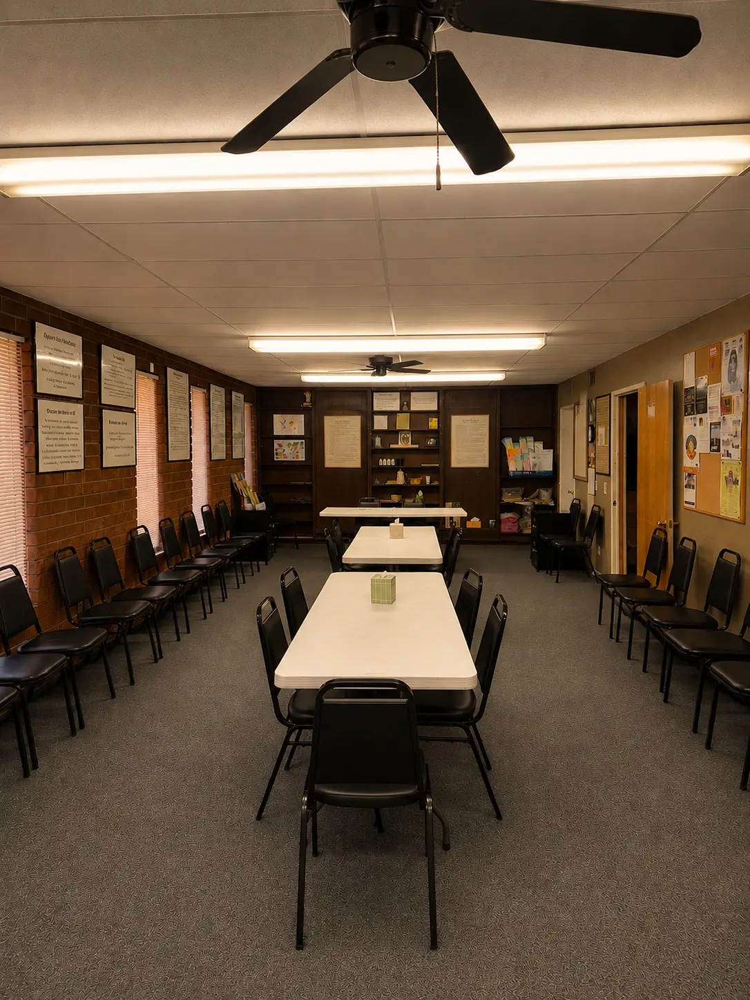 Upstairs meeting room