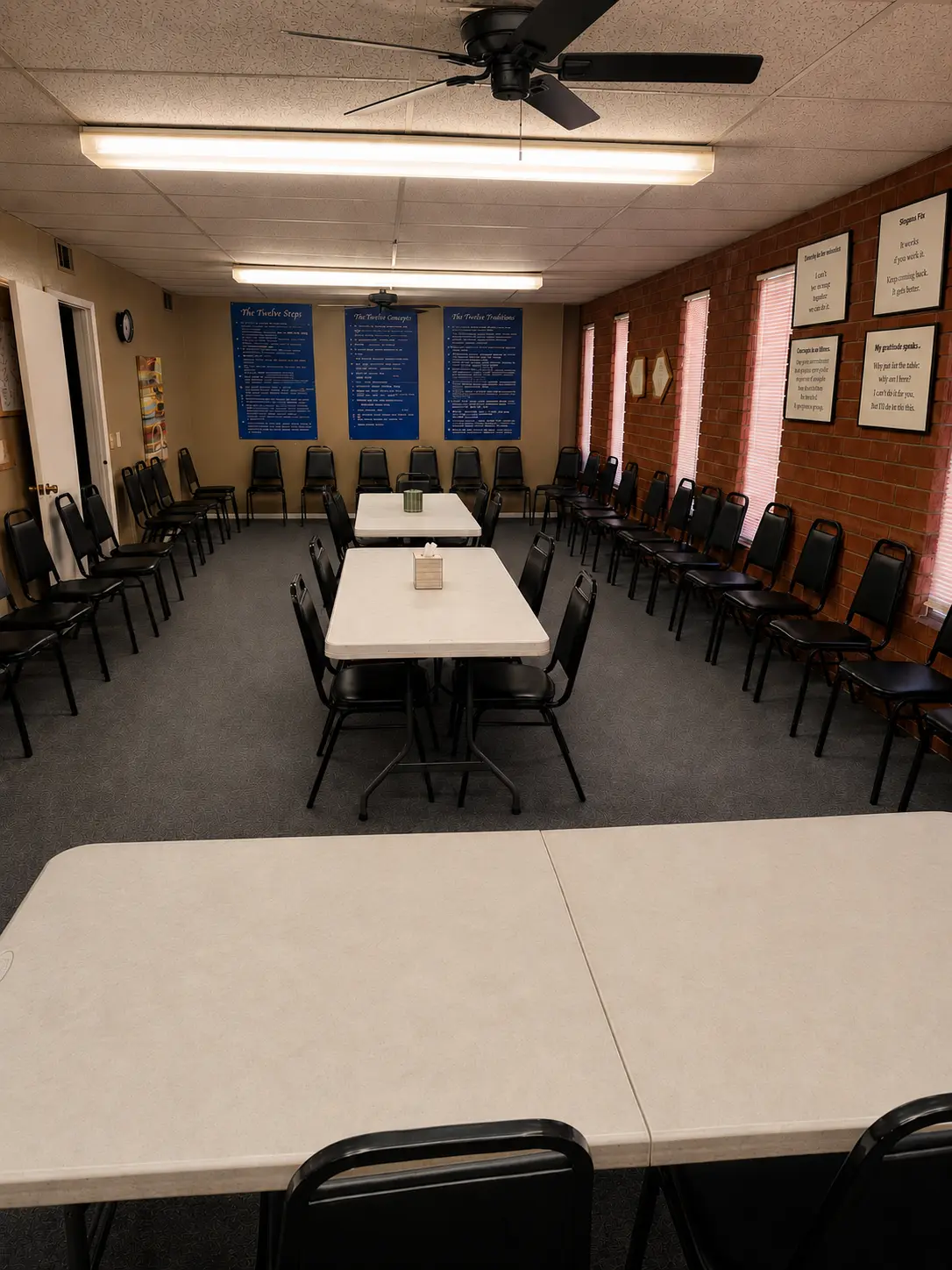 Upstairs meeting room